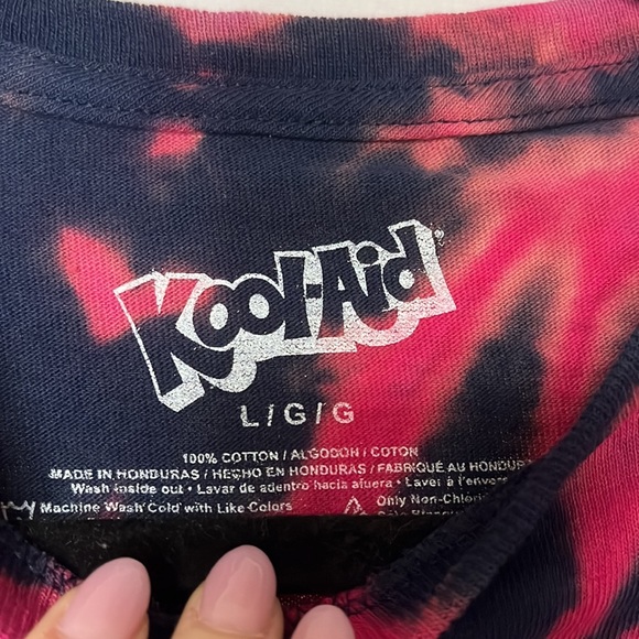 Kool-Aid NWOT TieDye Vintage Style Graphic Tee - Picture 3 of 3